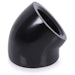 A product image of Alphacool Eiszapfen G1/4" 45 Degree Elbow Fitting (Black)