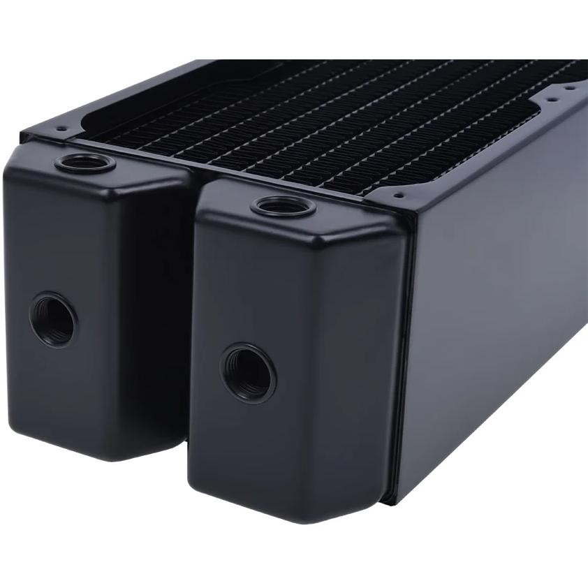 A large main feature product image of Alphacool NexXxoS Monsta Full Copper 420 x 86mm Radiator