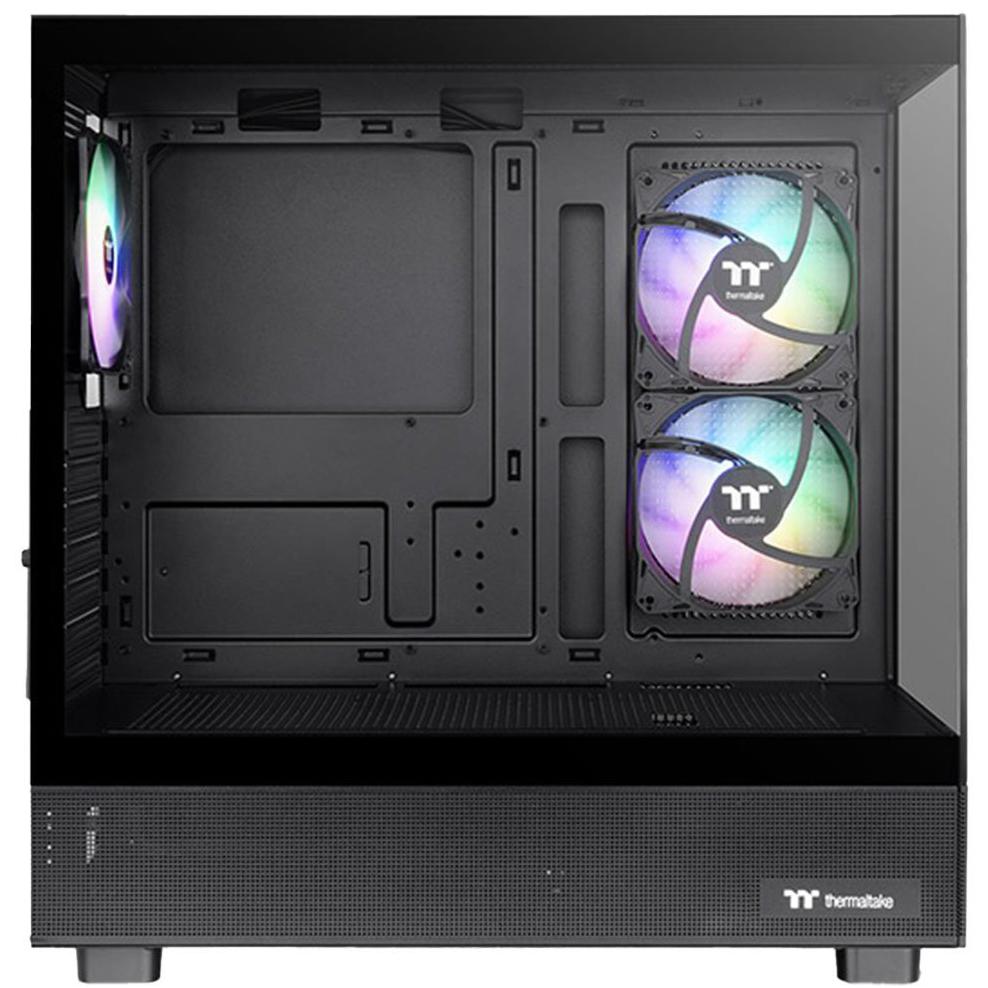 A large main feature product image of Thermaltake View 270 PLUS - Tempered Glass ARGB Mid Tower Case (Black)