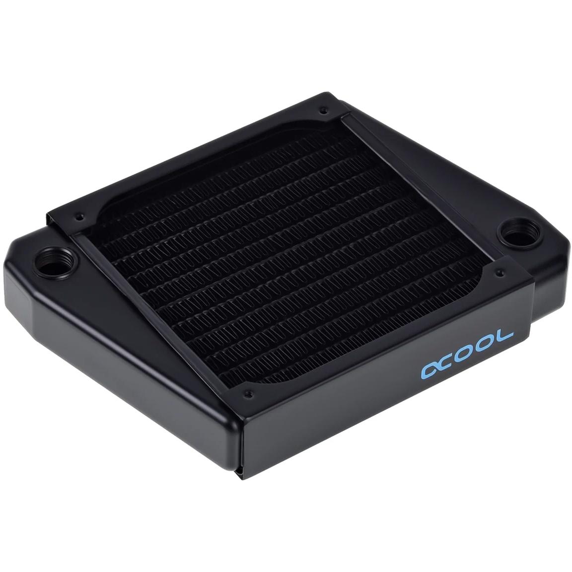 A large main feature product image of Alphacool NexXxoS ST30 Full Copper X-Flow 120 x 30mm Radiator