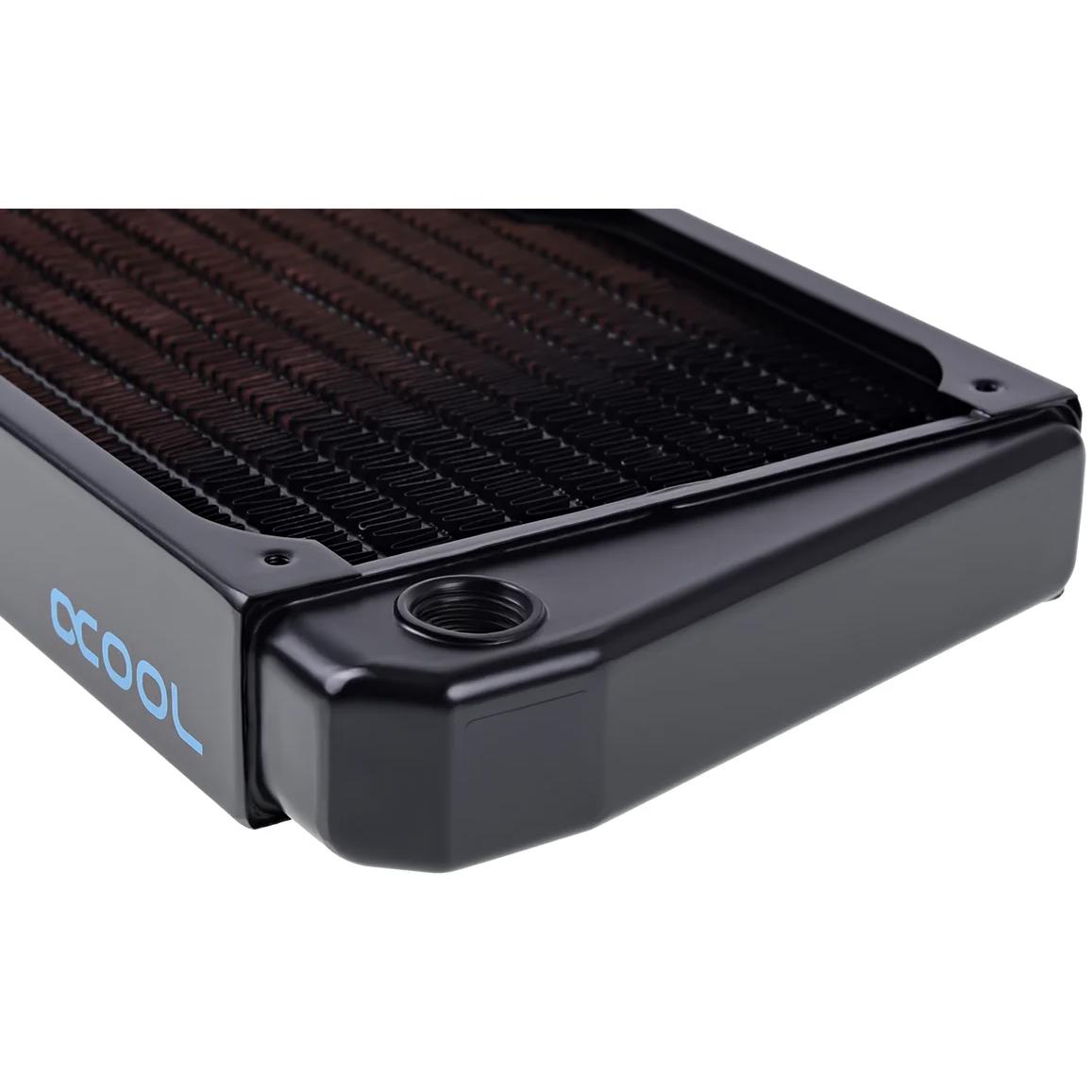 A large main feature product image of Alphacool NexXxoS ST30 Full Copper X-Flow 240 x 30mm Radiator