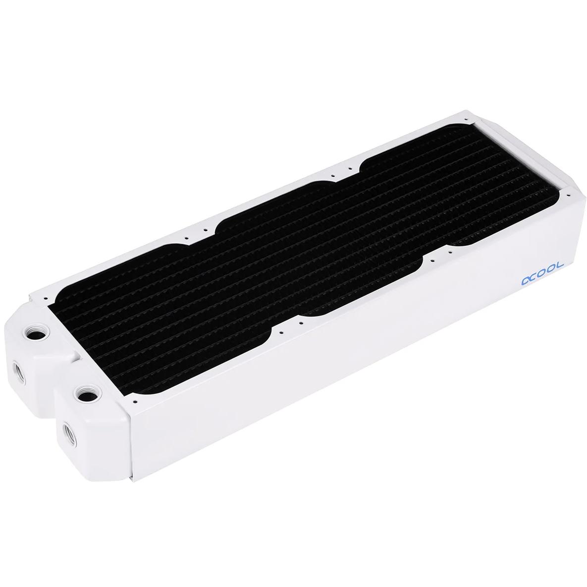 A large main feature product image of Alphacool NexXxoS UT60 Full Copper 360 x 60mm Radiator (White)