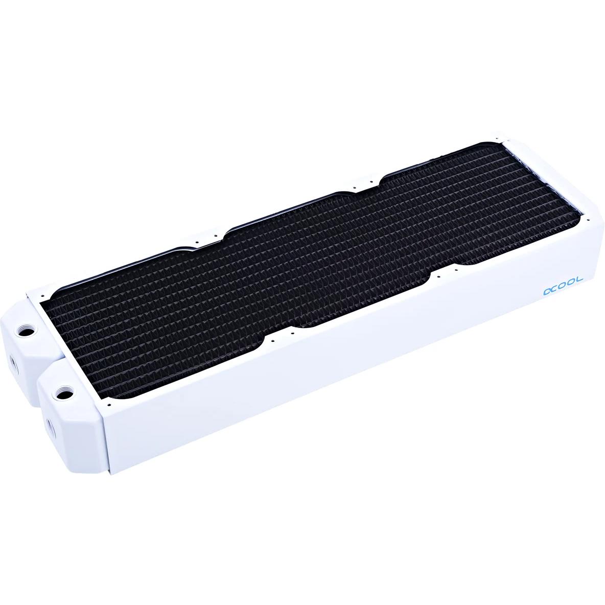 A large main feature product image of Alphacool NexXxoS UT60 Full Copper 420 x 60mm Radiator (White)