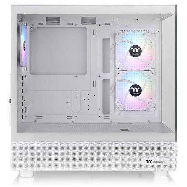 A large main feature product image of Thermaltake View 270 PLUS - Tempered Glass ARGB Mid Tower Case (Snow)