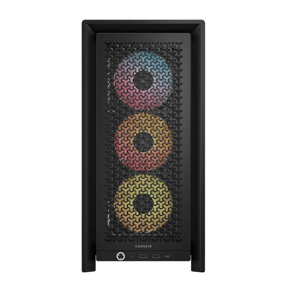 A large main feature product image of Corsair Frame 4000D RS ARGB Mid Tower Case (Black)