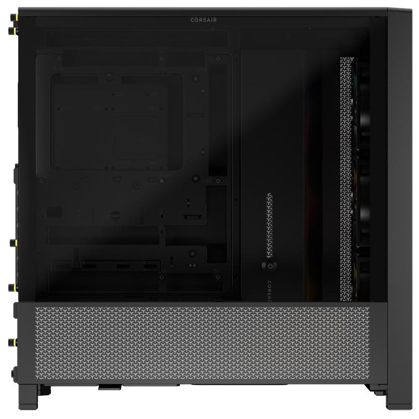 A large main feature product image of Corsair Frame 4000D RS ARGB Mid Tower Case (Black)