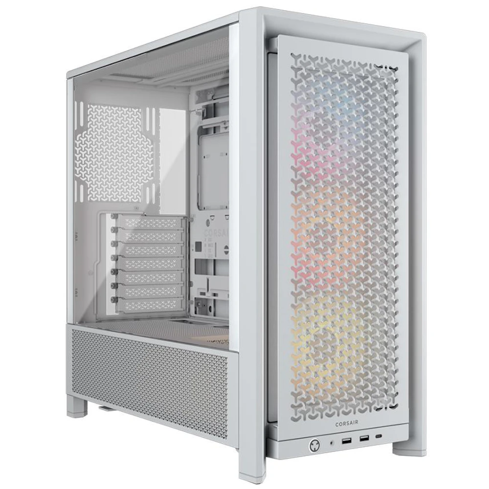 Corsair Frame 4000D RS ARGB Mid Tower Case (White)