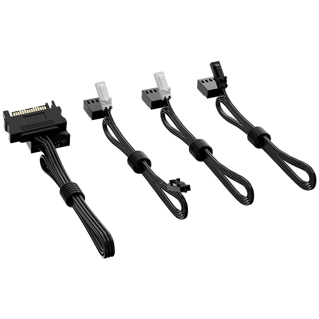 A large main feature product image of ID-COOLING 10-Port PWM Fan Hub