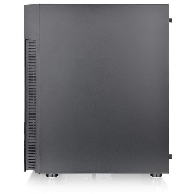 A large main feature product image of Thermaltake View 200 PLUS - ARGB TG Mid Tower Case (Black)
