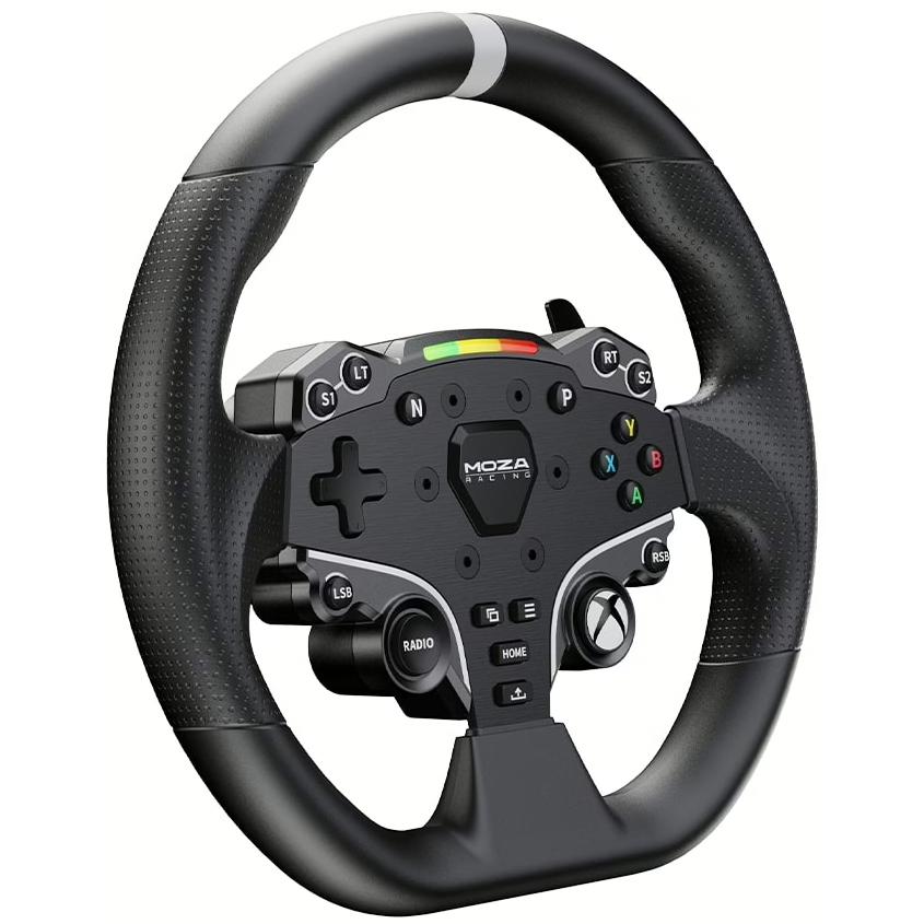 A large main feature product image of MOZA ESX Steering Wheel for PC & Xbox