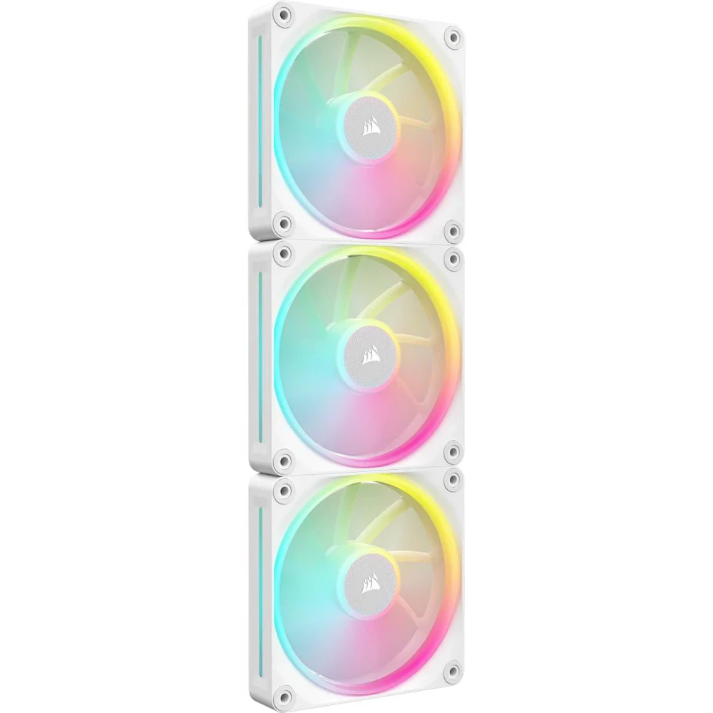 Corsair iCUE LINK LX120 RGB - 120mm PWM Modular Fan 3-Pack (White)