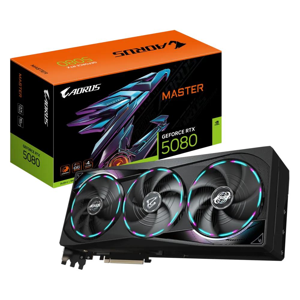Gigabyte GeForce RTX 5080 Aorus Master 16GB GDDR7