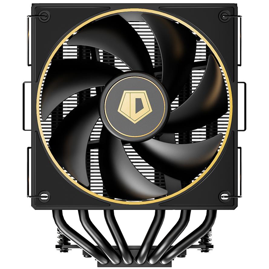 A large main feature product image of ID-COOLING FROZN A620 Dual-Tower CPU Cooler (Black/Gold)