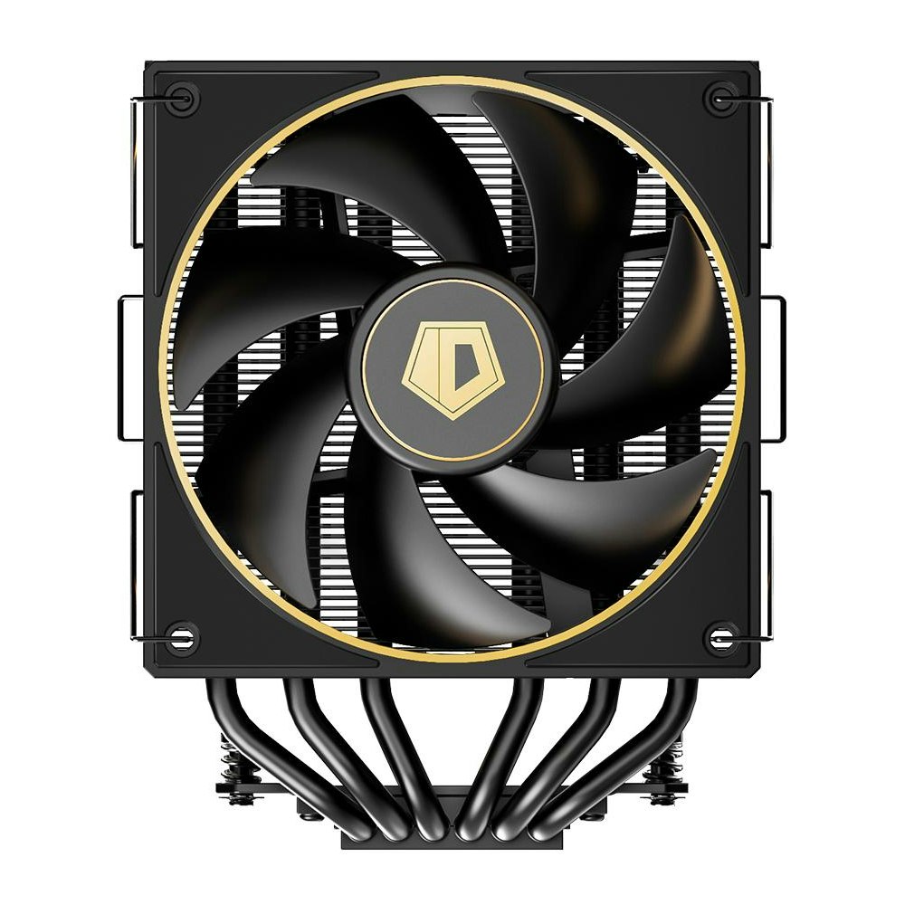 A large main feature product image of ID-COOLING FROZN A620 Dual-Tower CPU Cooler (Black/Gold)