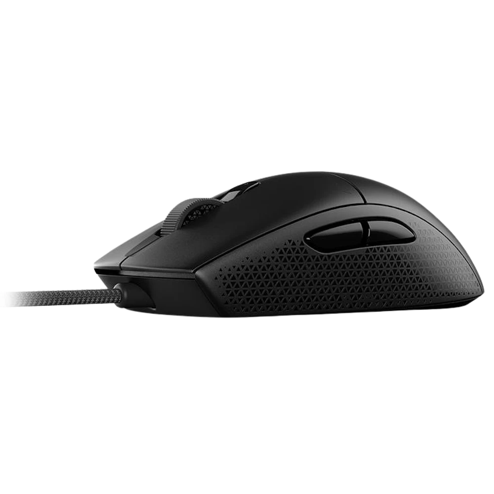 A large main feature product image of Corsair M55 Lightweight Gaming Mouse