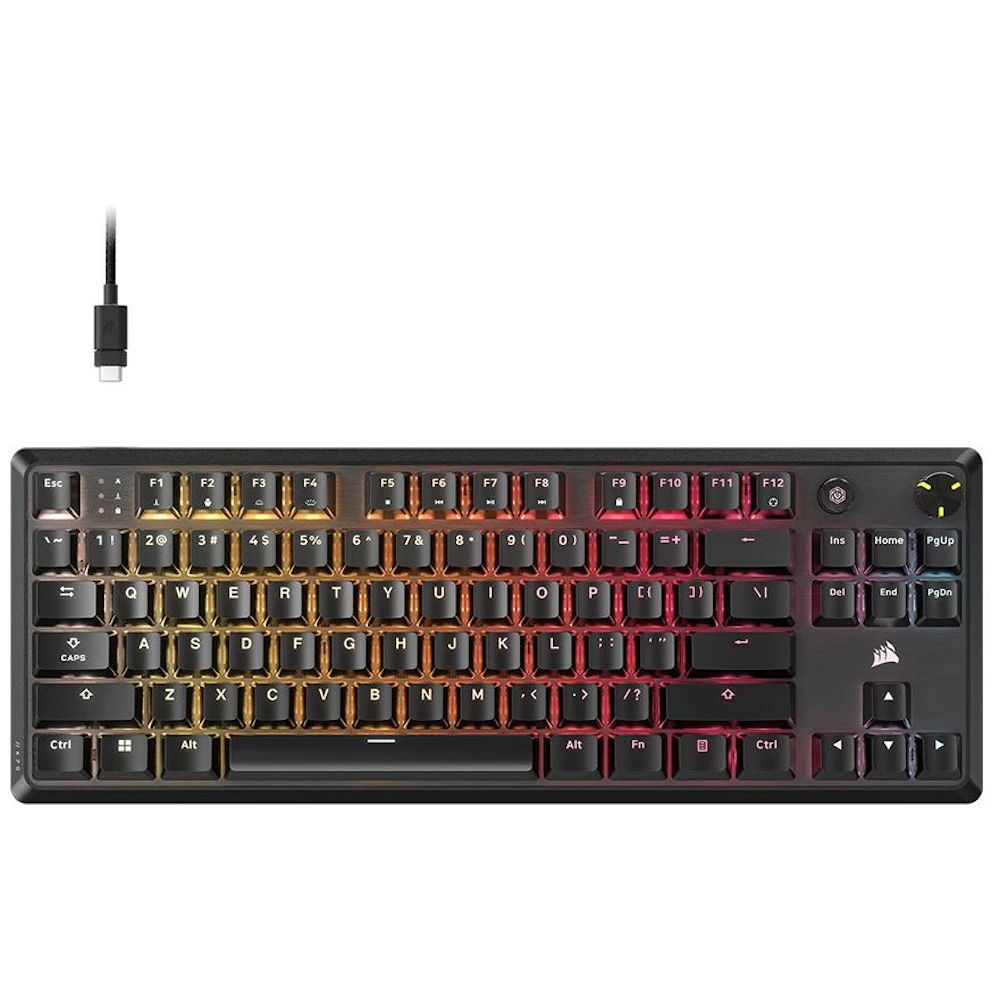 Corsair K70 CORE TKL RGB Mechanical Gaming Keyboard (MLX Red V2 Switch)