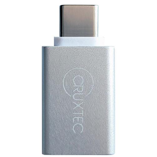 A large main feature product image of Cruxtec CTA5G-SV USB 3.0 USB-C Male to Type-A Female Adapter
