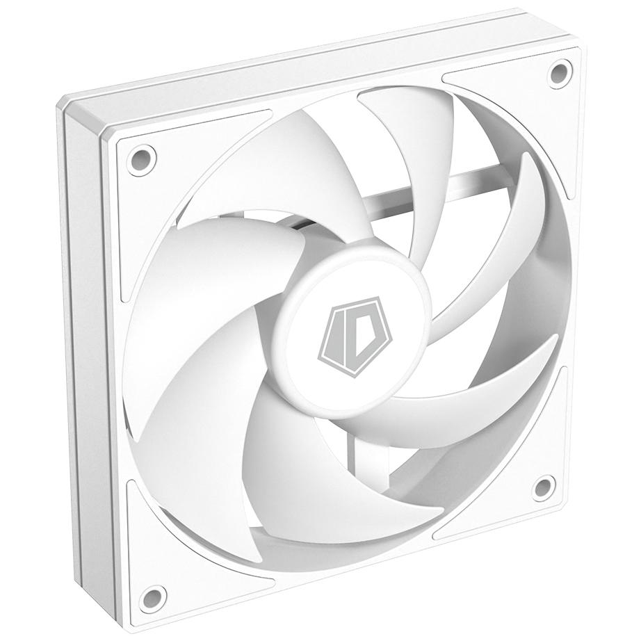 A large main feature product image of ID-COOLING AF Series 120mm Performance PWM Fan (White)
