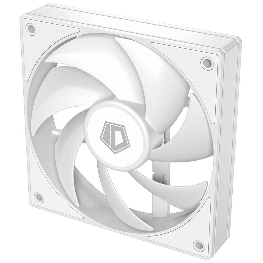A large main feature product image of ID-COOLING AF Series 120mm Performance PWM Fan (White)