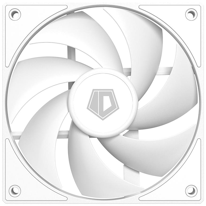 A large main feature product image of ID-COOLING AF Series 120mm Performance PWM Fan 3-Pack (White)