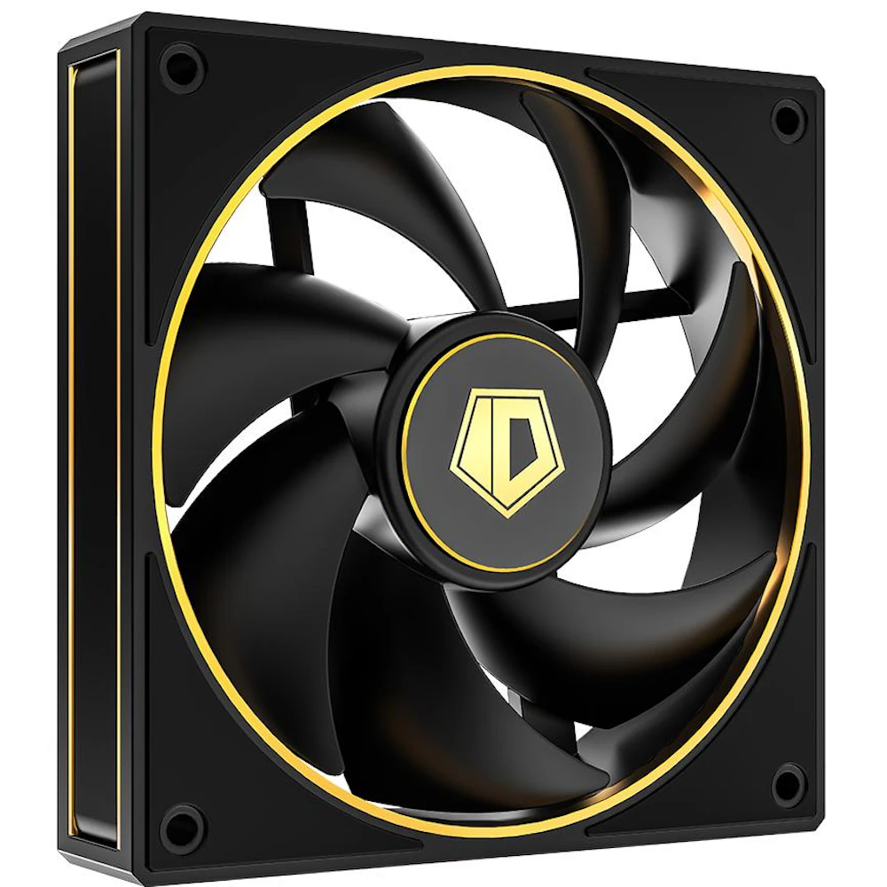 ID-COOLING AF Series 120mm Performance PWM Fan (Black/Gold)