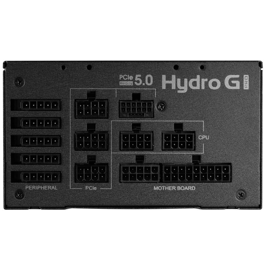 A large main feature product image of FSP Hydro G PRO 1200W Gold PCIe 5.0 ATX 3.0 Modular PSU
