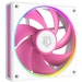 A product image of ID-COOLING AF Series 120mm ARGB Performance PWM Fan (Pink/White)