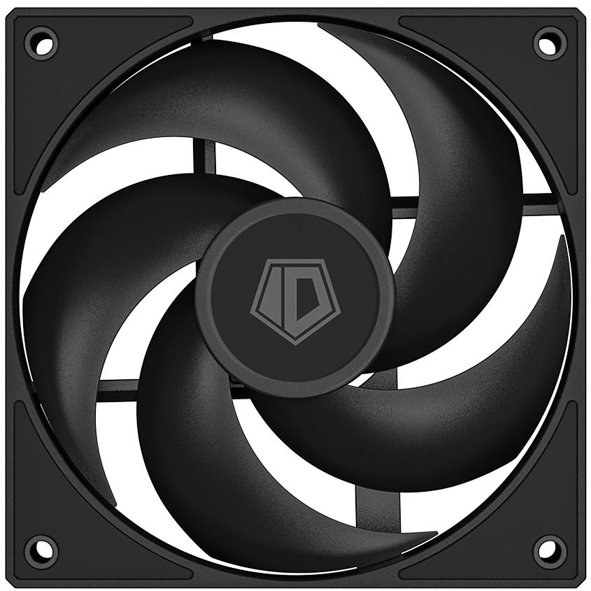 A large main feature product image of ID-COOLING AS Series 120mm PWM Fan (Black)