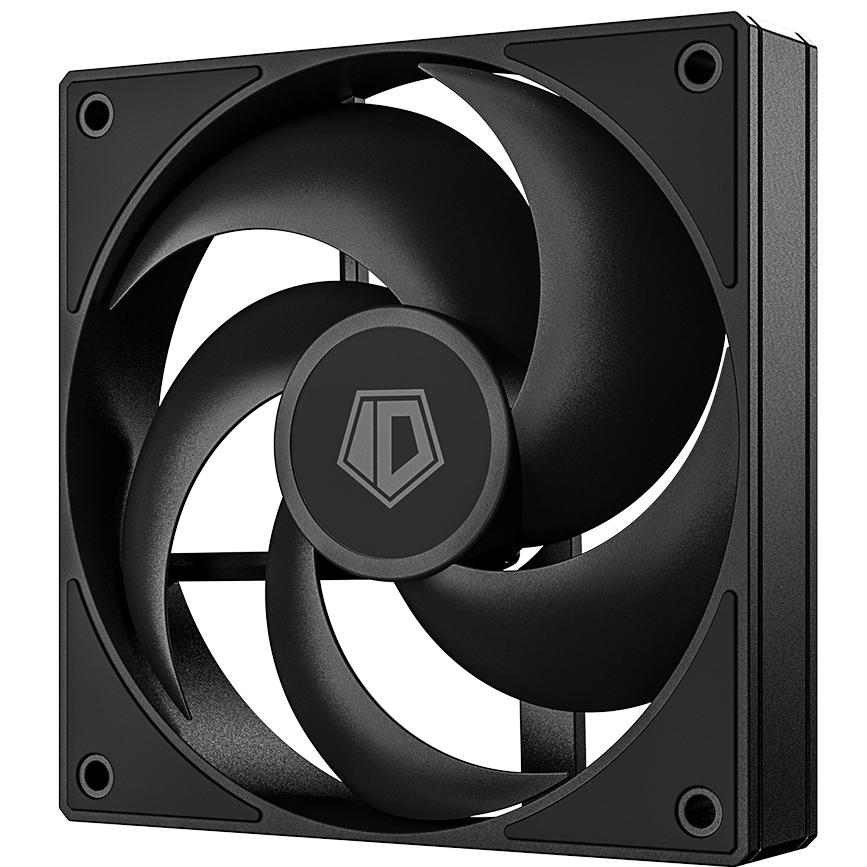 A large main feature product image of ID-COOLING AS Series 120mm PWM Fan (Black)