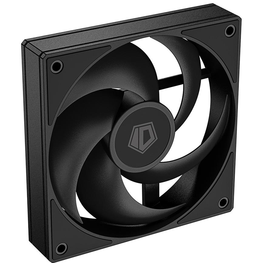 A large main feature product image of ID-COOLING AS Series 120mm PWM Fan (Black)