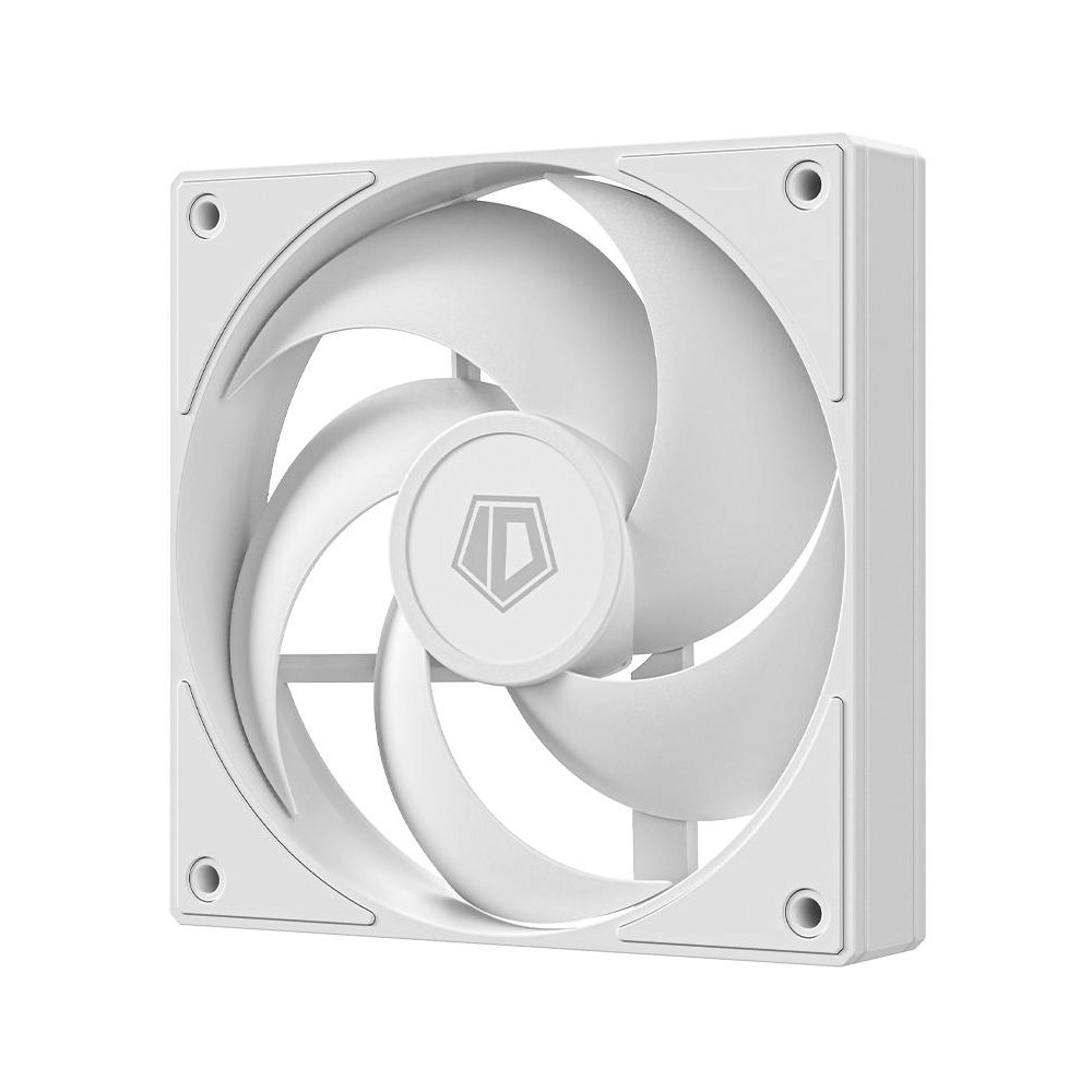 A large main feature product image of ID-COOLING AS Series 120mm PWM Fan (White)