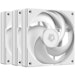 A product image of ID-COOLING AS Series 120mm PWM Fan 3-Pack (White)