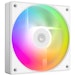 A product image of ID-COOLING AS Series 120mm ARGB PWM Fan (White)