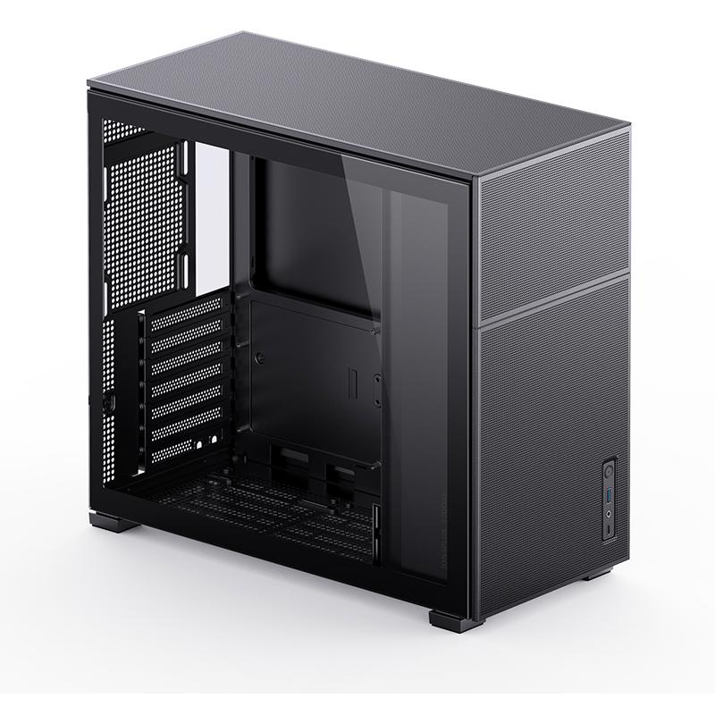 A large main feature product image of Jonsbo D41 MESH 35.4L Compact ATX Case (Black)
