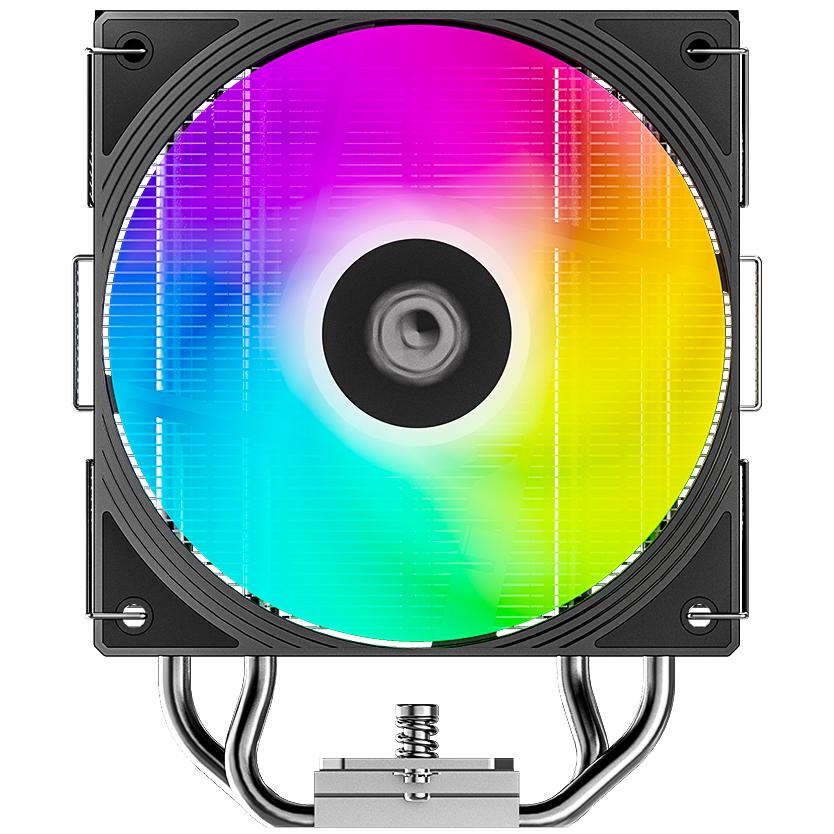 A large main feature product image of ID-COOLING FROZN A410 SE ARGB CPU Cooler (Black)