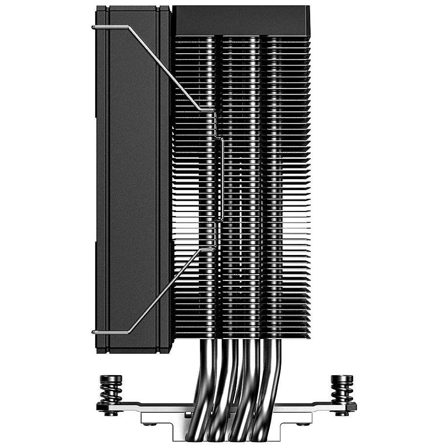 A large main feature product image of ID-COOLING FROZN A410 SE ARGB CPU Cooler (Black)