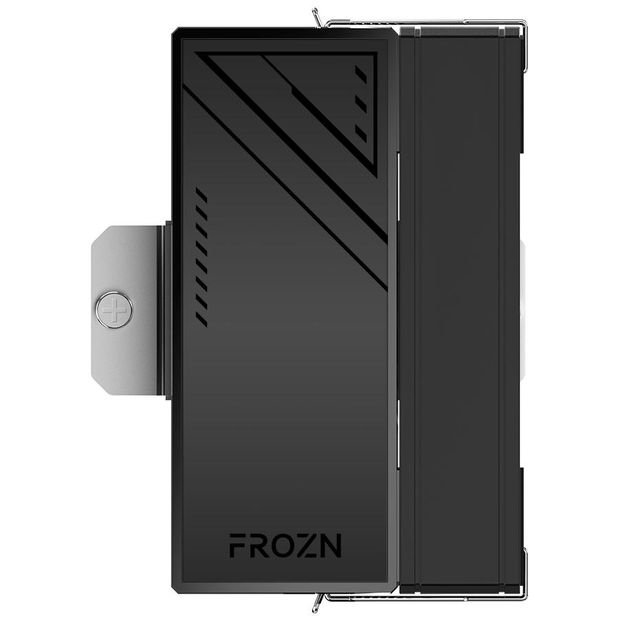 A large main feature product image of ID-COOLING FROZN A410 SE ARGB CPU Cooler (Black)