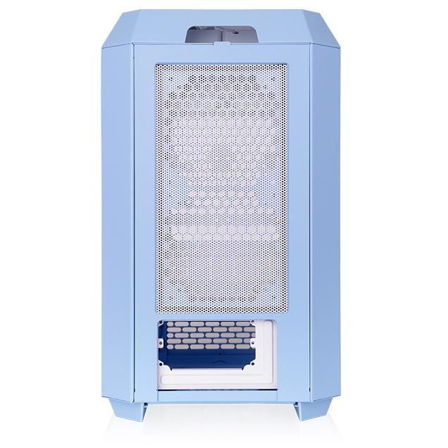 A large main feature product image of Thermaltake The Tower 250 Tempered Glass Mini Tower Case (Hydrangea Blue)