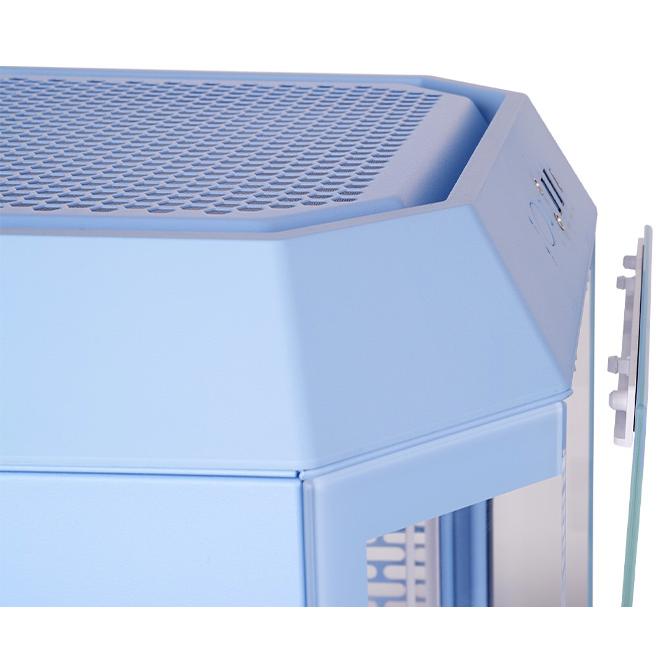A large main feature product image of Thermaltake The Tower 250 Tempered Glass Mini Tower Case (Hydrangea Blue)