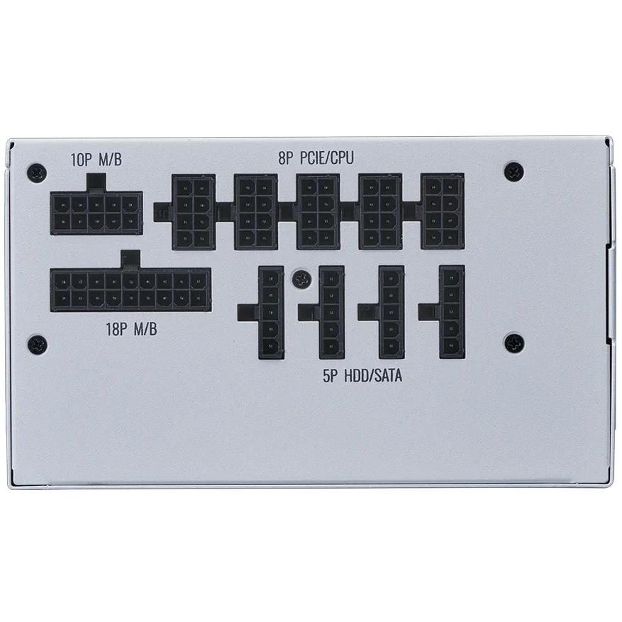 A large main feature product image of Cooler Master MWE Gold V2 850W ATX 3.1 Modular PSU (White)