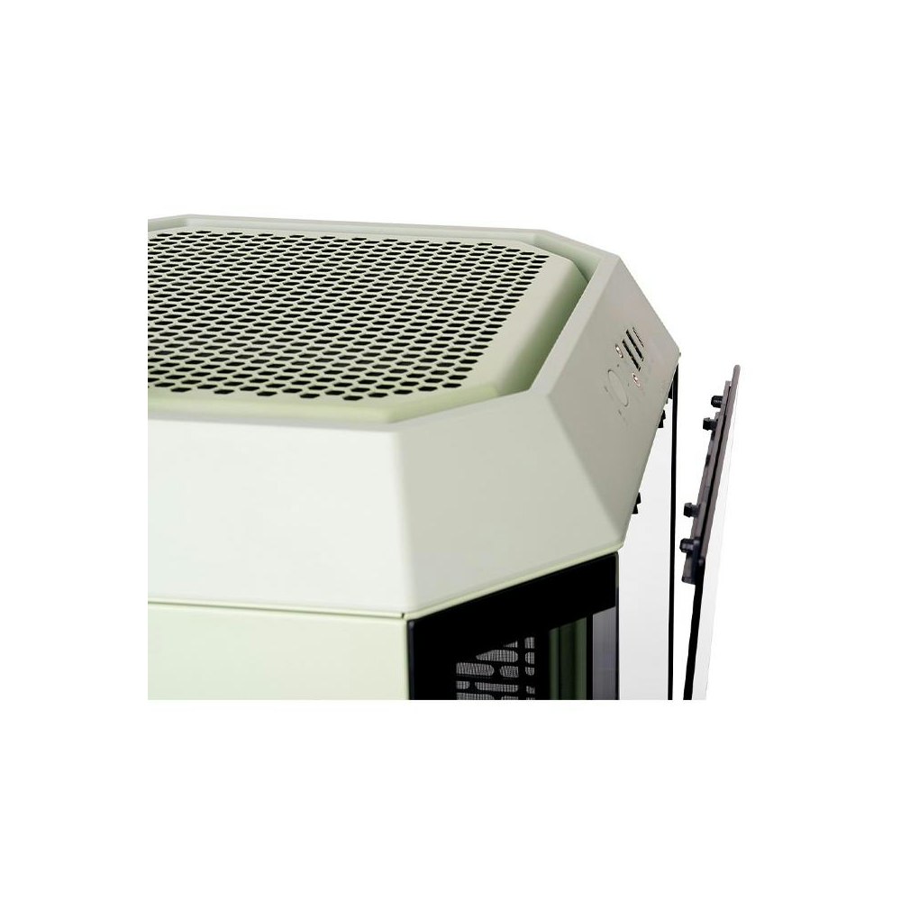 A large main feature product image of Thermaltake The Tower 250 Tempered Glass Mini Tower Case (Matcha Green)