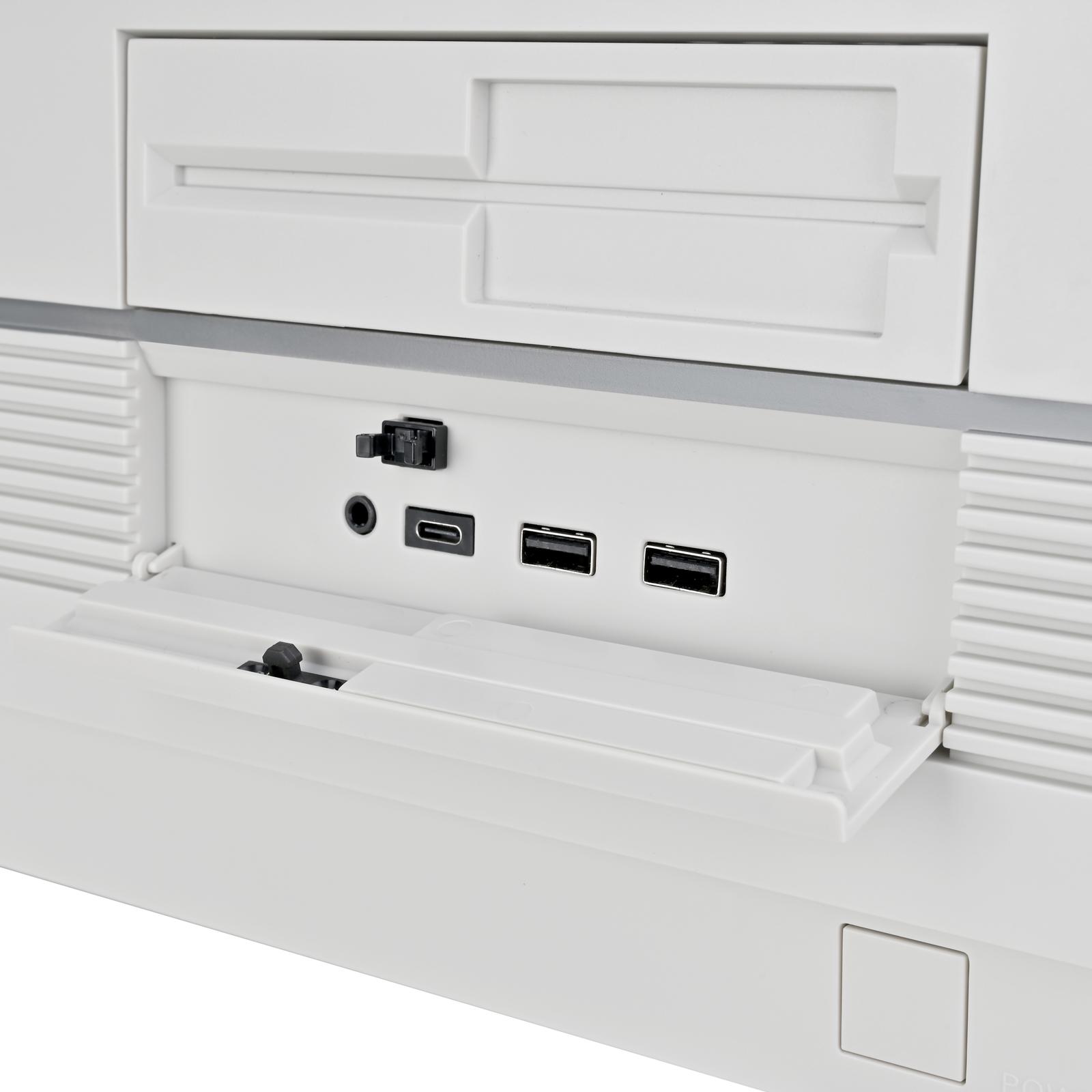 A large main feature product image of SilverStone FLP01 Retro HTPC Case