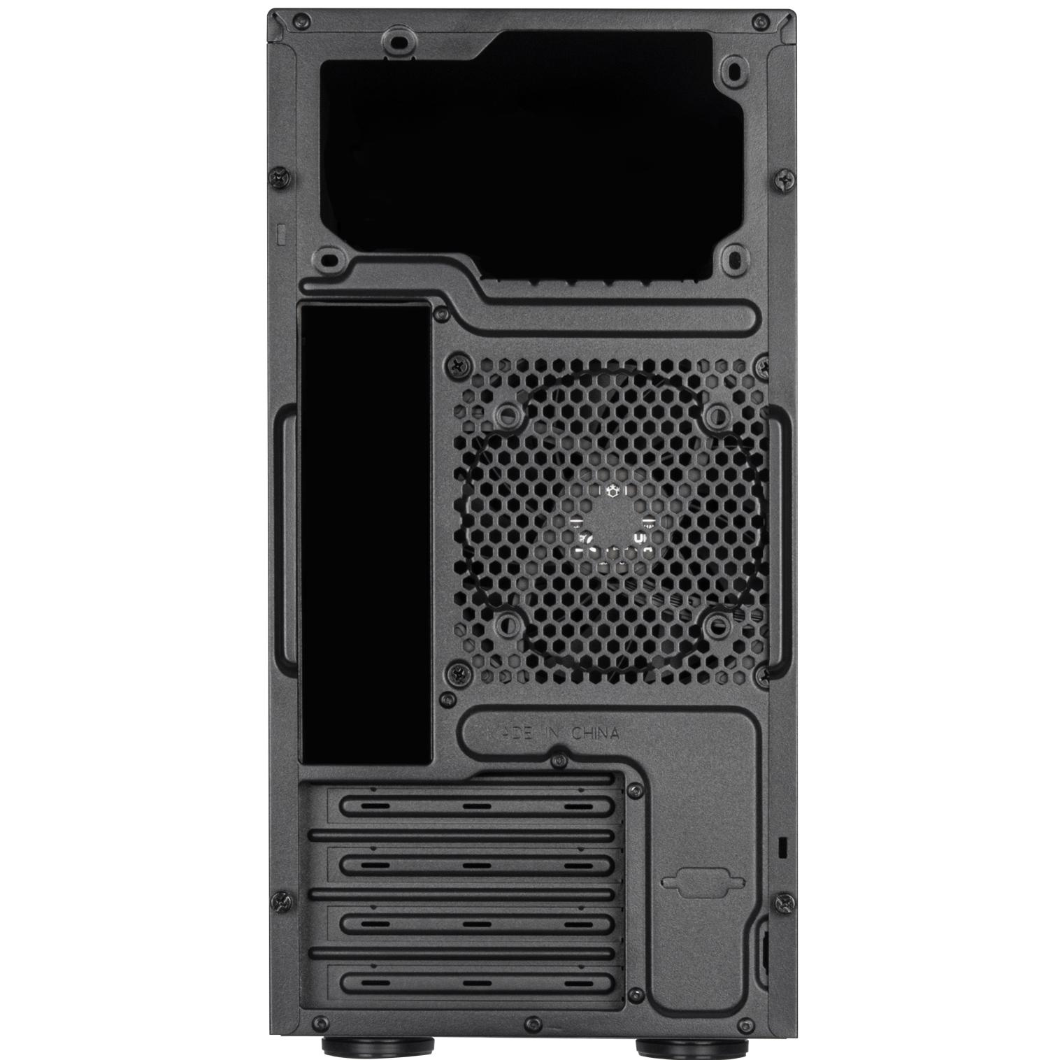 A large main feature product image of SilverStone FARA 313 USB-C Micro Tower Case (Black)