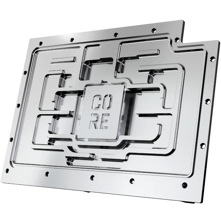 A large main feature product image of Alphacool Core GeForce RTX 5090 Suprim/Vanguard GPU Water Block