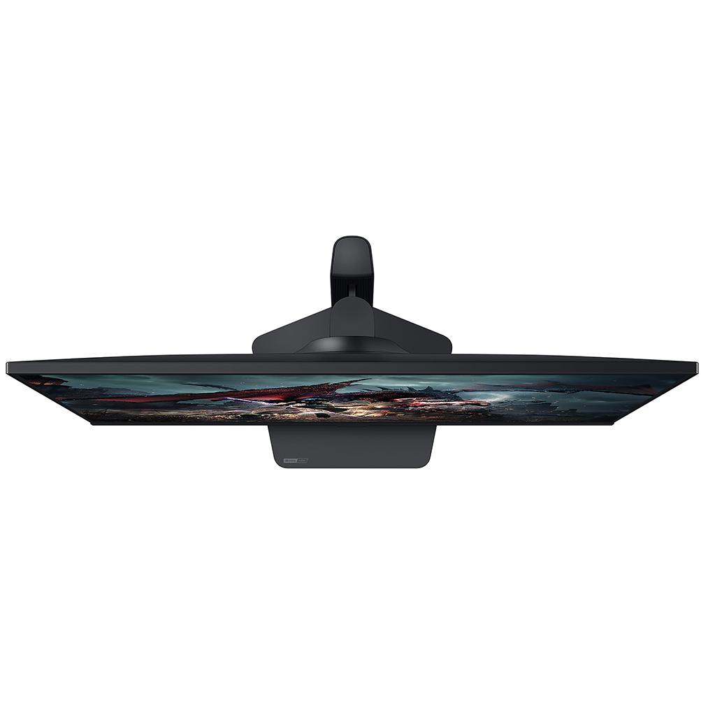 A large main feature product image of Samsung Odyssey G50D - 27" 1440p 180Hz Fast IPS Gaming Monitor