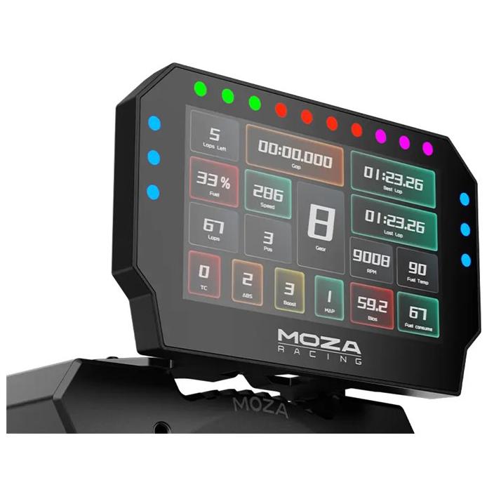 A large main feature product image of MOZA CM2 Racing Dash