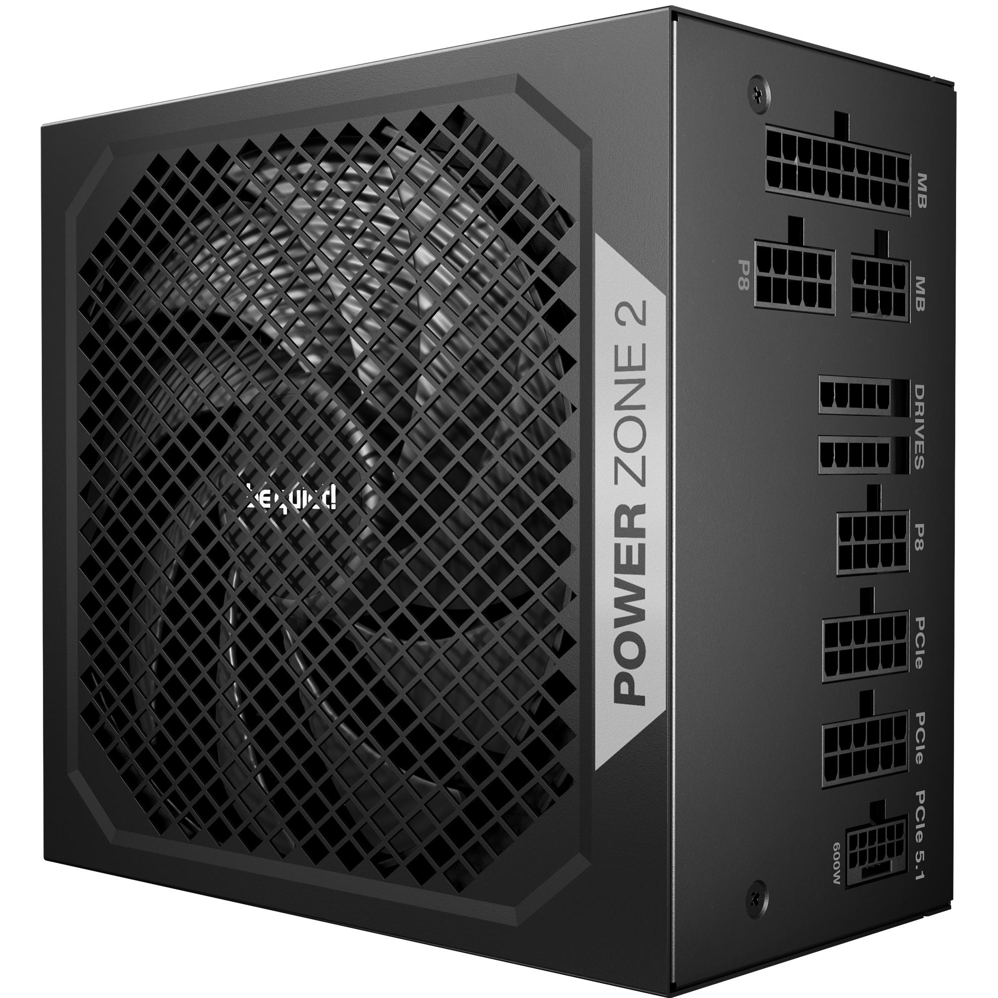 A large main feature product image of be quiet! POWER ZONE 2 750W Platinum PCIe 5.1 ATX 3.1 Modular PSU