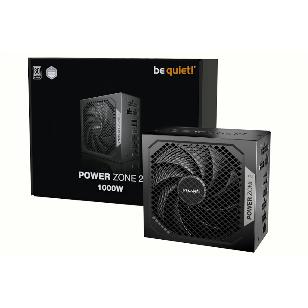 be quiet! POWER ZONE 2 1000W Platinum PCIe 5.1 ATX 3.1 Modular PSU