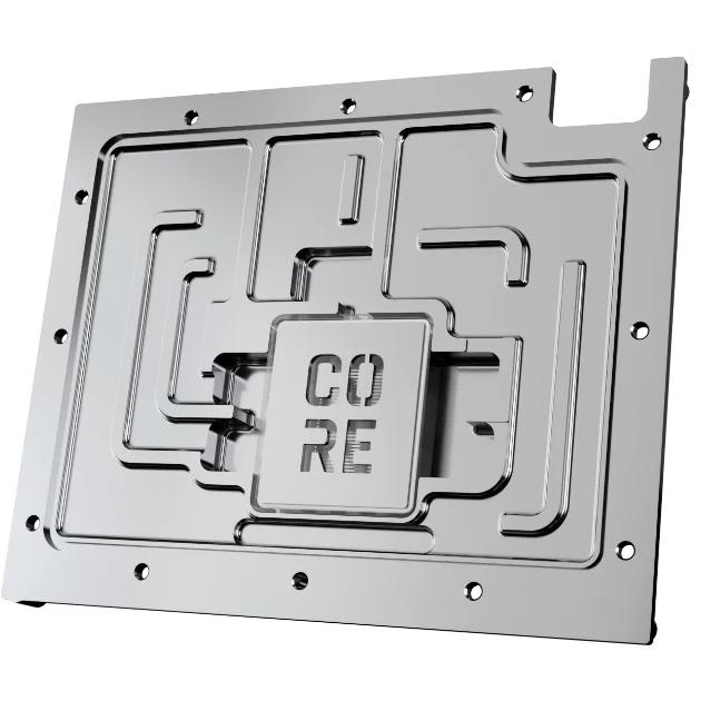 A large main feature product image of Alphacool Core GeForce RTX 5080 GameRock/Phantom GPU Water Block