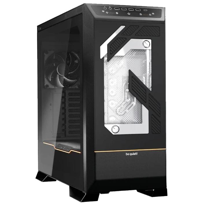 A large main feature product image of Alphacool Apex Distro Plate w/ Pump for Dark Base Pro 901 (Black)